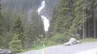 Archiv Foto Webcam Krimmler Wasserfall - Hanke&#39;s Café 06:00