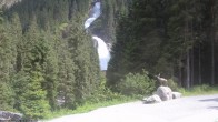 Archiv Foto Webcam Krimmler Wasserfall - Hanke&#39;s Café 15:00