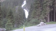 Archiv Foto Webcam Krimmler Wasserfall - Hanke&#39;s Café 19:00