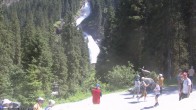 Archiv Foto Webcam Krimmler Wasserfall - Hanke&#39;s Café 13:00