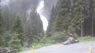 Archiv Foto Webcam Krimmler Wasserfall - Hanke&#39;s Café 09:00