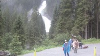 Archiv Foto Webcam Krimmler Wasserfall - Hanke&#39;s Café 11:00