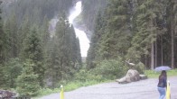 Archiv Foto Webcam Krimmler Wasserfall - Hanke&#39;s Café 13:00