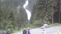 Archiv Foto Webcam Krimmler Wasserfall - Hanke&#39;s Café 17:00