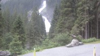 Archiv Foto Webcam Krimmler Wasserfall - Hanke&#39;s Café 07:00