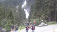 Archiv Foto Webcam Krimmler Wasserfall - Hanke&#39;s Café 09:00