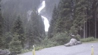Archived image Webcam Hanke&#39;s Café - Krimml Waterfalls 19:00