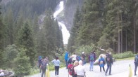 Archiv Foto Webcam Krimmler Wasserfall - Hanke&#39;s Café 09:00
