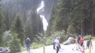 Archiv Foto Webcam Krimmler Wasserfall - Hanke&#39;s Café 09:00