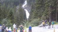 Archiv Foto Webcam Krimmler Wasserfall - Hanke&#39;s Café 09:00