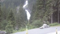 Archiv Foto Webcam Krimmler Wasserfall - Hanke&#39;s Café 05:00