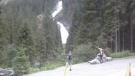Archiv Foto Webcam Krimmler Wasserfall - Hanke&#39;s Café 15:00