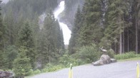 Archiv Foto Webcam Krimmler Wasserfall - Hanke&#39;s Café 09:00