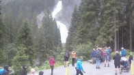 Archiv Foto Webcam Krimmler Wasserfall - Hanke&#39;s Café 11:00