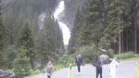 Archiv Foto Webcam Krimmler Wasserfall - Hanke&#39;s Café 13:00