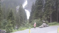 Archiv Foto Webcam Krimmler Wasserfall - Hanke&#39;s Café 15:00