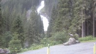 Archiv Foto Webcam Krimmler Wasserfall - Hanke&#39;s Café 17:00