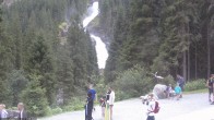Archiv Foto Webcam Krimmler Wasserfall - Hanke&#39;s Café 15:00