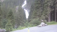 Archiv Foto Webcam Krimmler Wasserfall - Hanke&#39;s Café 17:00