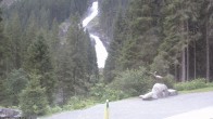 Archiv Foto Webcam Krimmler Wasserfall - Hanke&#39;s Café 07:00