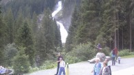 Archiv Foto Webcam Krimmler Wasserfall - Hanke&#39;s Café 09:00