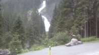 Archiv Foto Webcam Krimmler Wasserfall - Hanke&#39;s Café 07:00