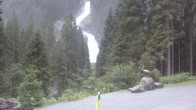 Archiv Foto Webcam Krimmler Wasserfall - Hanke&#39;s Café 06:00