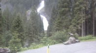 Archiv Foto Webcam Krimmler Wasserfall - Hanke&#39;s Café 07:00