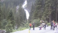 Archiv Foto Webcam Krimmler Wasserfall - Hanke&#39;s Café 09:00