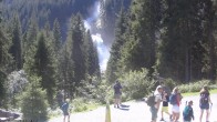 Archiv Foto Webcam Krimmler Wasserfall - Hanke&#39;s Café 09:00