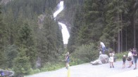 Archiv Foto Webcam Krimmler Wasserfall - Hanke&#39;s Café 15:00