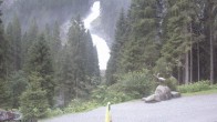 Archiv Foto Webcam Krimmler Wasserfall - Hanke&#39;s Café 05:00
