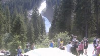 Archiv Foto Webcam Krimmler Wasserfall - Hanke&#39;s Café 11:00