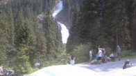 Archiv Foto Webcam Krimmler Wasserfall - Hanke&#39;s Café 13:00