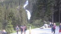 Archiv Foto Webcam Krimmler Wasserfall - Hanke&#39;s Café 15:00