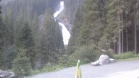 Archiv Foto Webcam Krimmler Wasserfall - Hanke&#39;s Café 05:00