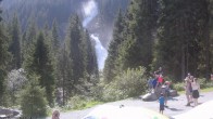 Archiv Foto Webcam Krimmler Wasserfall - Hanke&#39;s Café 09:00