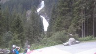 Archiv Foto Webcam Krimmler Wasserfall - Hanke&#39;s Café 15:00