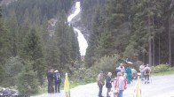 Archiv Foto Webcam Krimmler Wasserfall - Hanke&#39;s Café 08:00