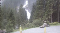Archiv Foto Webcam Krimmler Wasserfall - Hanke&#39;s Café 08:00
