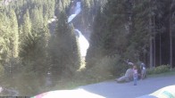 Archiv Foto Webcam Krimmler Wasserfall - Hanke&#39;s Café 13:00