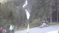 Archiv Foto Webcam Krimmler Wasserfall - Hanke&#39;s Café 13:00