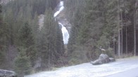 Archiv Foto Webcam Krimmler Wasserfall - Hanke&#39;s Café 08:00