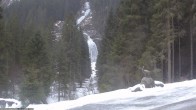 Archiv Foto Webcam Krimmler Wasserfall - Hanke's Café 10:00