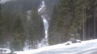 Archiv Foto Webcam Krimmler Wasserfall - Hanke's Café 12:00
