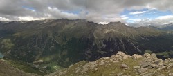 Archived image Webcam View at barrier lake Zufritt in Vinschgau Valley 09:00