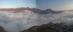 Archiv Foto Webcam Martelltal: Blick Zufrittsee 05:00