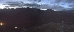 Archiv Foto Webcam Martelltal: Blick Zufrittsee 19:00