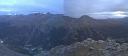 Archived image Webcam View at barrier lake Zufritt in Vinschgau Valley 05:00
