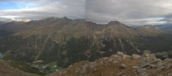 Archived image Webcam View at barrier lake Zufritt in Vinschgau Valley 07:00
